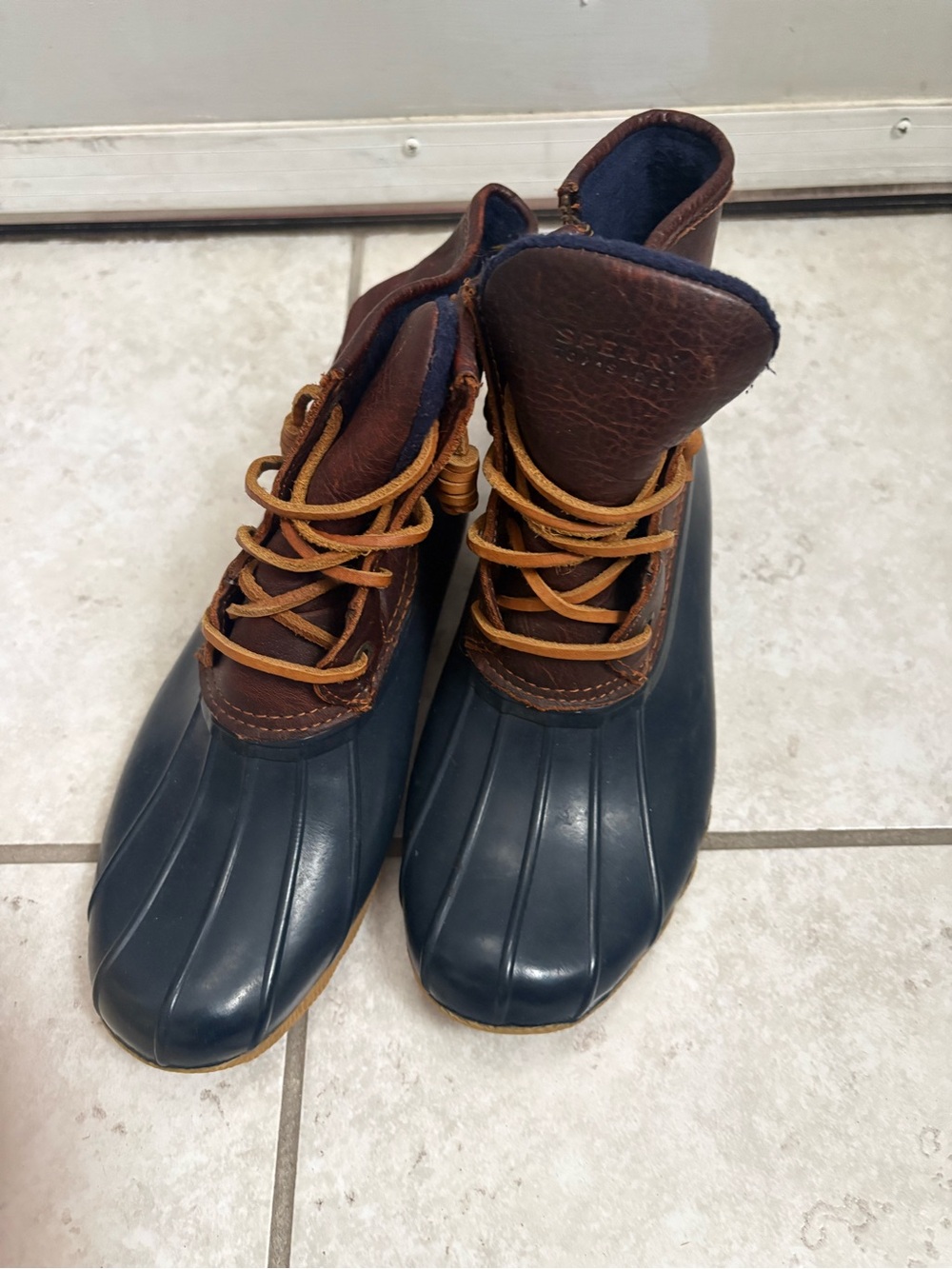Used Sperry Top-Sider Duck Rain boots Size 6 Women’s